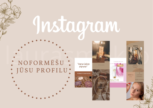 Instagram profila izstrāde, slide number2